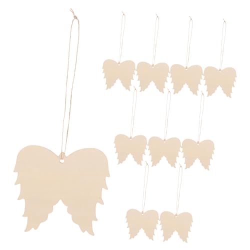 Tofficu 1 Set Engelsflügel Anhänger Zum Dekorieren Form Zum Aufhängen Party Materialien Einfaches Holzhandwerk Unbehandelte Holzausschnitte Unbehandeltes Holzornament Tofficu 1 Set Engelsflügel Anhänger Zum Dekorieren Form Zum Aufhängen Party Materialien Einfaches Holzhandwerk Unbehandelte Holzausschnitte Unbehandeltes Holzornament von Tofficu
