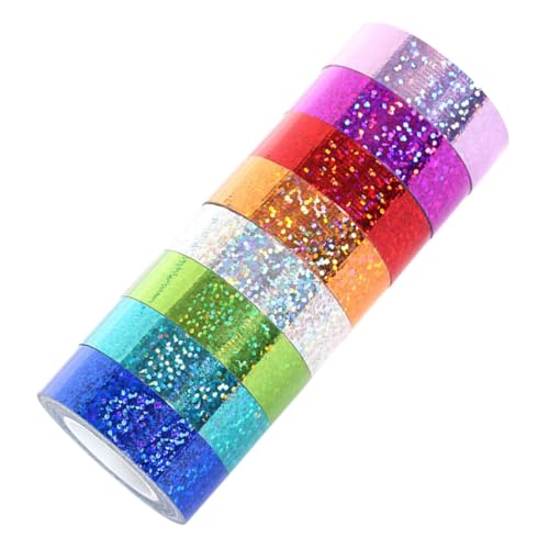Tofficu 1 Set Reflective Crafting Tape Glitzer Klebeband Roll Dekoratives Band Für DIY Art Supplies Glitter Tape Zum Scrapbooking Gegenwärtige Verpackung Tofficu 1 Set Reflective Crafting Tape Glitzer Klebeband Roll Dekoratives Band Für DIY Art Supplies Glitter Tape Zum Scrapbooking Gegenwärtige Verpackung von Tofficu