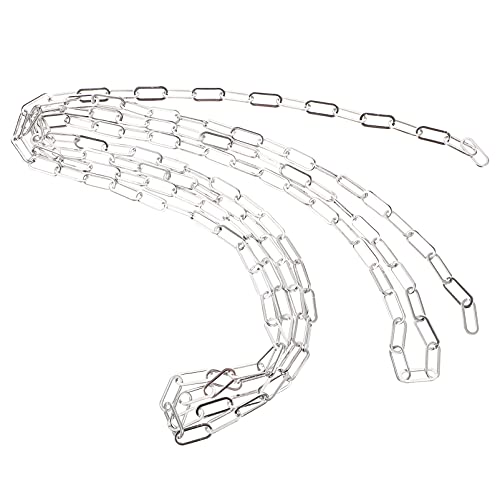 Tofficu 1 Stück Kette Flache Gliederkette für DIY Schmuckherstellung Lange Kette für Armbänder und Bastelprojekte Tofficu 1 Stück Kette Flache Gliederkette für DIY Schmuckherstellung Lange Kette für Armbänder und Bastelprojekte von Tofficu