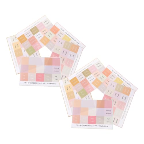 Tofficu 10 Blatt Index Tabs Aufkleber Haftnotizen für Bibelstudium Dekorative Registerkarten für Bibelseiten Diy Zubehör für Männer und Frauen Einfaches Design für Effizientes von Tofficu
