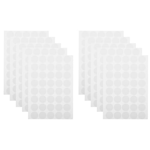 Tofficu 10 Blatt Runde Selbstklebende Etiketten Farbige Dot Aufkleber zur Praktischen Kennzeichnung und Organisation für Zuhause Büro und Veranstaltungen Tofficu 10 Blatt Runde Selbstklebende Etiketten Farbige Dot Aufkleber zur Praktischen Kennzeichnung und Organisation für Zuhause Büro und Veranstaltungen von Tofficu