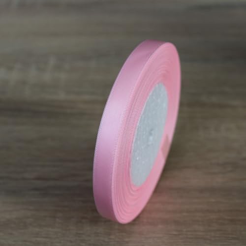 Tofficu 10 Rollen Polyester Geschenkband Satinband Langlebig Dekoratives Geschenkverpackungsband für DIY Basteln Hochzeit Geburtstag Party Festliche Schleifen und Bastelarbeiten von Tofficu