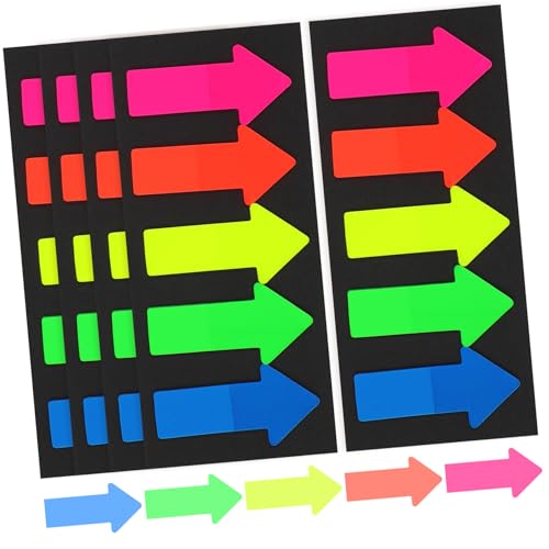 Tofficu 10 Sätze Pfeilförmige Wiederablösbare Page Marker Lesezeichen Haftnotizen für Schüler Bürobedarf Bücher Zubehör pro für Einfache Seitenmarkierung und Klassifizierung Tofficu 10 Sätze Pfeilförmige Wiederablösbare Page Marker Lesezeichen Haftnotizen für Schüler Bürobedarf Bücher Zubehör pro für Einfache Seitenmarkierung und Klassifizierung von Tofficu