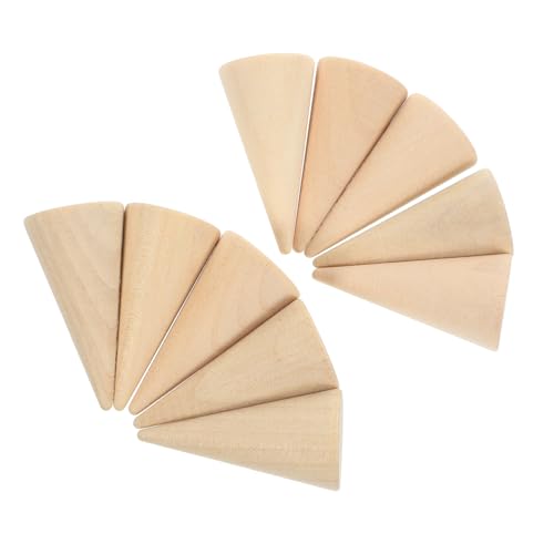 Tofficu 10 Stück DIY Unlackierte Holz Bastelzubehör für Schmuckständer Ringhalter und Kreative Projekte für Dekoration und Malen Tofficu 10 Stück DIY Unlackierte Holz Bastelzubehör für Schmuckständer Ringhalter und Kreative Projekte für Dekoration und Malen von Tofficu