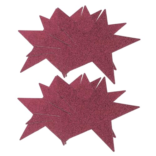 Tofficu 10 Stück Glitzer Sterne Ausschnitte Papier Sterne Dekoration für Pinnwand Klassenzimmer Filmabend Party Vielseitige Bastel und Dekorationsmöglichkeiten Tofficu 10 Stück Glitzer Sterne Ausschnitte Papier Sterne Dekoration für Pinnwand Klassenzimmer Filmabend Party Vielseitige Bastel und Dekorationsmöglichkeiten von Tofficu