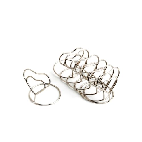 Tofficu 10 Stück Herzförmige Memo Tischkartenhalter aus Draht Wiederverwendbar Stabiler Kartenhalter Tisch für Hochzeit Party Geburtstag Shower und Festliche Dekoration Tofficu 10 Stück Herzförmige Memo Tischkartenhalter aus Draht Wiederverwendbar Stabiler Kartenhalter Tisch für Hochzeit Party Geburtstag Shower und Festliche Dekoration von Tofficu