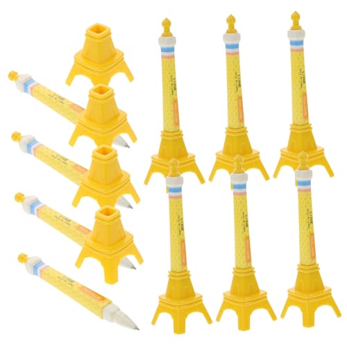 Tofficu 10 Stück Kawaii Eiffel Turm Kugelschreiber Gel Tintenroller für Schüler Stabiles Material Modisches Koreanisches Design Bunte Farben für Schule Tofficu 10 Stück Kawaii Eiffel Turm Kugelschreiber Gel Tintenroller für Schüler Stabiles Material Modisches Koreanisches Design Bunte Farben für Schule von Tofficu