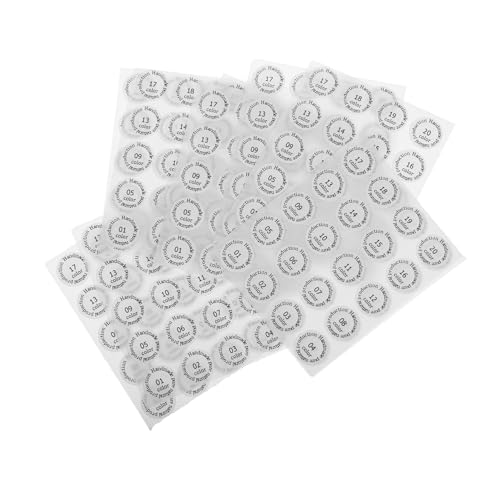 Tofficu 10 Stück Nummernaufkleber für Lippenstift Röhren Selbstklebende Etiketten zur Farbcodierung Organisation und Aufbewahrung für Make Up Enthusiasten Tofficu 10 Stück Nummernaufkleber für Lippenstift Röhren Selbstklebende Etiketten zur Farbcodierung Organisation und Aufbewahrung für Make Up Enthusiasten von Tofficu