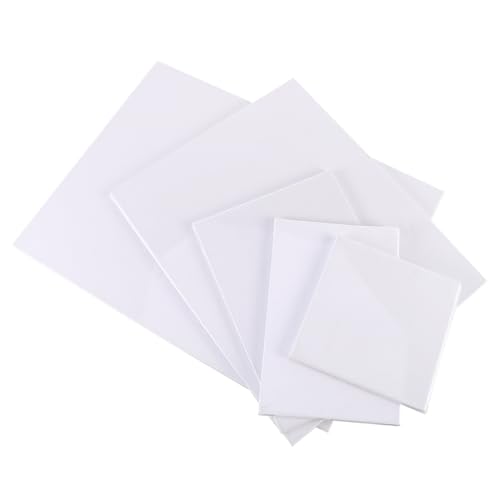 Tofficu 10 Stück Ölmalkarton aus Baumwolle Baumwollquadrate Brett für Ölgemälde flache acrylbilder schuler Zeichenbretter für Künstler aus reiner Baumwolle Segeltuch Weiß Tofficu 10 Stück Ölmalkarton aus Baumwolle Baumwollquadrate Brett für Ölgemälde flache acrylbilder schuler Zeichenbretter für Künstler aus reiner Baumwolle Segeltuch Weiß von Tofficu