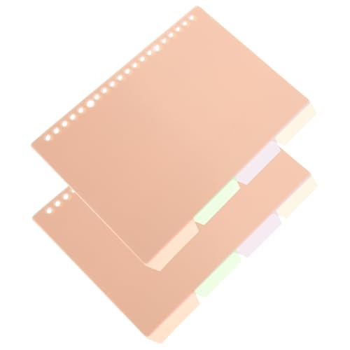 Tofficu 10 Stück Register Trennblätter mit Löchern Bunte Ordner Index Tabs in Pastellfarben für Notizbücher Hefter und Lose Blattsammlungen Praktische Binder Supplies für Büro und Schule Tofficu 10 Stück Register Trennblätter mit Löchern Bunte Ordner Index Tabs in Pastellfarben für Notizbücher Hefter und Lose Blattsammlungen Praktische Binder Supplies für Büro und Schule von Tofficu