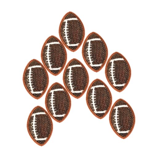 Tofficu 10 Stück Rugby Patches zum Aufbügeln Sequin Applikationen für Kleidung Hüte Jeans Jacken Einfache Diy Dekoration für Langlebig und Vielseitig Einsetzbar Tofficu 10 Stück Rugby Patches zum Aufbügeln Sequin Applikationen für Kleidung Hüte Jeans Jacken Einfache Diy Dekoration für Langlebig und Vielseitig Einsetzbar von Tofficu