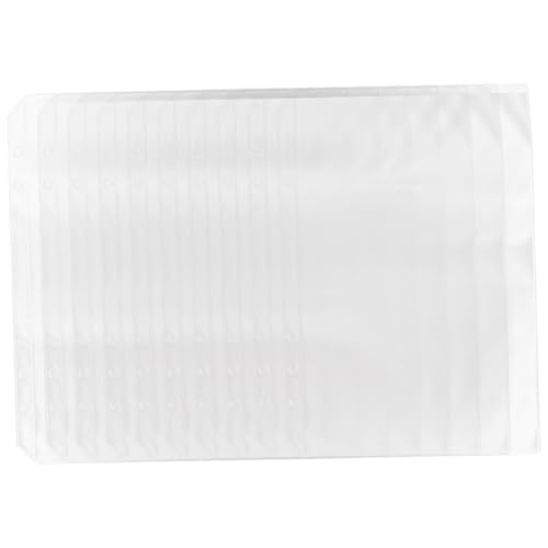 Tofficu 10 Stück Teiliges Binder Taschen Transparente Strapazierfähige Lose Aufbewahrung Wasserabweisend Praktische Dokumentenmappe für Aktenordner und Planer Tofficu 10 Stück Teiliges Binder Taschen Transparente Strapazierfähige Lose Aufbewahrung Wasserabweisend Praktische Dokumentenmappe für Aktenordner und Planer von Tofficu