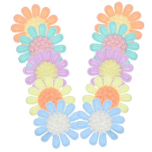 Tofficu 10 Stück Teiliges Bunte Häkelblumen Patches zum Aufnähen Weiche Bestickte Applikationen für Kleidung DIY Dekoration Haaraccessoires Bastelbedarf Vielseitig für Jacken Taschen Tofficu 10 Stück Teiliges Bunte Häkelblumen Patches zum Aufnähen Weiche Bestickte Applikationen für Kleidung DIY Dekoration Haaraccessoires Bastelbedarf Vielseitig für Jacken Taschen von Tofficu