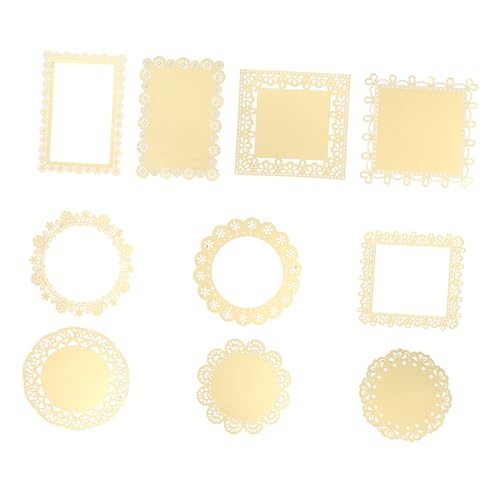 Tofficu 10 Stück Teiliges DIY Bastelpapier Dekoratives Hohlgearbeitetes Spitzenpapier mit Heißfolienprägung Vielseitig für Scrapbooking Alben Notizbücher Handgefertigte Karten und Tofficu 10 Stück Teiliges DIY Bastelpapier Dekoratives Hohlgearbeitetes Spitzenpapier mit Heißfolienprägung Vielseitig für Scrapbooking Alben Notizbücher Handgefertigte Karten und von Tofficu