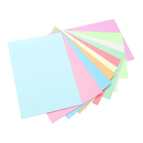 Tofficu 10 Stück Teiliges DIY Malblock Dicke Reißfeste Zeichentafeln Buntes Printmaking Zeichenbrett für Kreative Bastelaktivitäten für Jungen und Mädchen von Tofficu