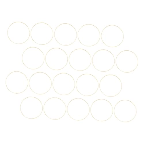 Tofficu 10 Stück Teiliges DIY Metallring Stabile Eisenringe für Rahmen Kranz Basteln Langlebige Handwerksrahmen für Wanddekoration und DIY Kunstprojekte von Tofficu