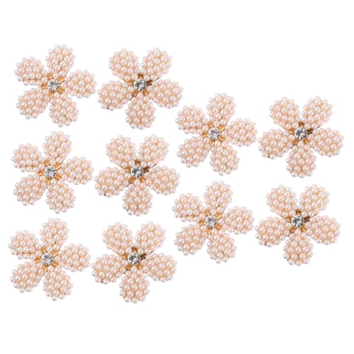 Tofficu 10 Stück Teiliges DIY Perlenblumen Dekor Haarschmuck Zubehör Langlebige Metallperlen für Haarspangen Bastelmaterial Hochzeit Haarnadeln Charms Tofficu 10 Stück Teiliges DIY Perlenblumen Dekor Haarschmuck Zubehör Langlebige Metallperlen für Haarspangen Bastelmaterial Hochzeit Haarnadeln Charms von Tofficu