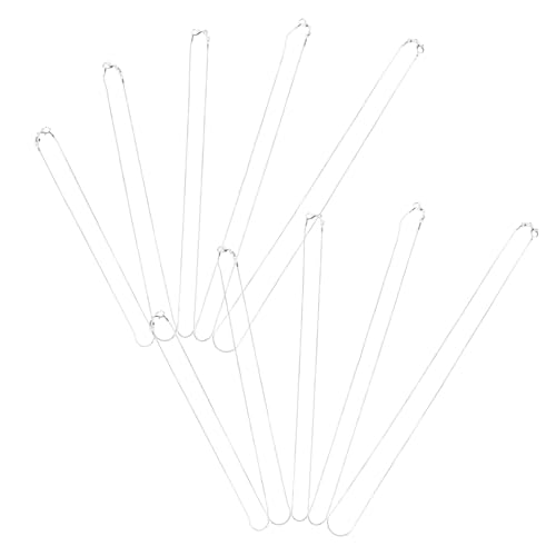 Tofficu 10 Stück Teiliges Dickes Versilbertes Schlangenkettenset in Leichte Schmuckketten für Diy Geeignet für Anhänger und Vielseitige Anlässe Wie Party Date Shopping Tofficu 10 Stück Teiliges Dickes Versilbertes Schlangenkettenset in Leichte Schmuckketten für Diy Geeignet für Anhänger und Vielseitige Anlässe Wie Party Date Shopping von Tofficu