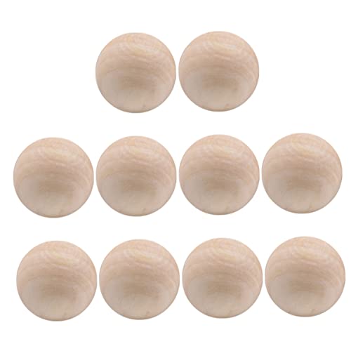 Tofficu 10 Stück Teiliges Große Runde Lotus holzperlen ohne Loch Natürliche Feste Holzkugeln für DIY Schmuckherstellung Malen Schnitzen und Bastelprojekte Glatte Oberfläche Holzfarbe Tofficu 10 Stück Teiliges Große Runde Lotus holzperlen ohne Loch Natürliche Feste Holzkugeln für DIY Schmuckherstellung Malen Schnitzen und Bastelprojekte Glatte Oberfläche Holzfarbe von Tofficu