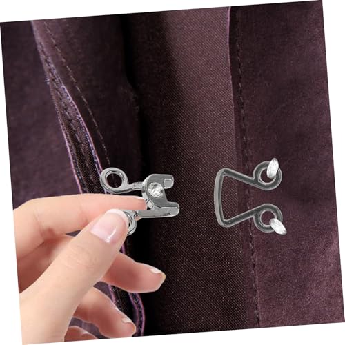 Tofficu 10 Stück Teiliges Metall Haken und Ösen Verschluss Glänzend Dunkel Stabile Nähhaken für Unterwäsche Hosen Kleider Einfacher Nähenverschluss für DIY Kleidung und Bastelprojekte Tofficu 10 Stück Teiliges Metall Haken und Ösen Verschluss Glänzend Dunkel Stabile Nähhaken für Unterwäsche Hosen Kleider Einfacher Nähenverschluss für DIY Kleidung und Bastelprojekte von Tofficu