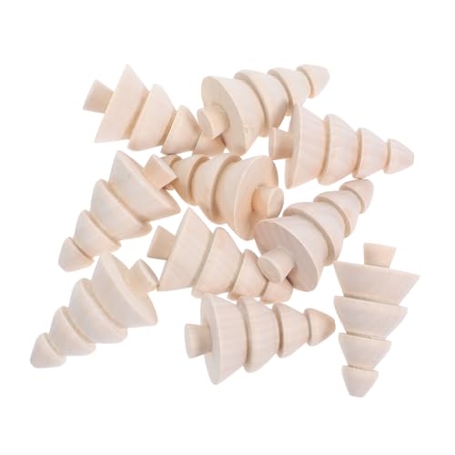 Tofficu 10 Stück Teiliges Mini Holz Weihnachtsbaum Naturbelassene DIY Holzrohlinge Robustes Holz Kompakt Leicht für Weihnachtsdeko Bastelprojekte Partyornamente Weihnachtsgeschenkideen Tofficu 10 Stück Teiliges Mini Holz Weihnachtsbaum Naturbelassene DIY Holzrohlinge Robustes Holz Kompakt Leicht für Weihnachtsdeko Bastelprojekte Partyornamente Weihnachtsgeschenkideen von Tofficu