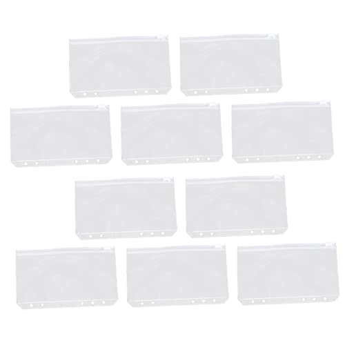 Tofficu 10 Stück Teiliges PVC Reißverschluss Ordner für Dokumente und Notizen Format Transparente Aufbewahrungstaschen für Schreibwaren und Kartenorganisation Tofficu 10 Stück Teiliges PVC Reißverschluss Ordner für Dokumente und Notizen Format Transparente Aufbewahrungstaschen für Schreibwaren und Kartenorganisation von Tofficu