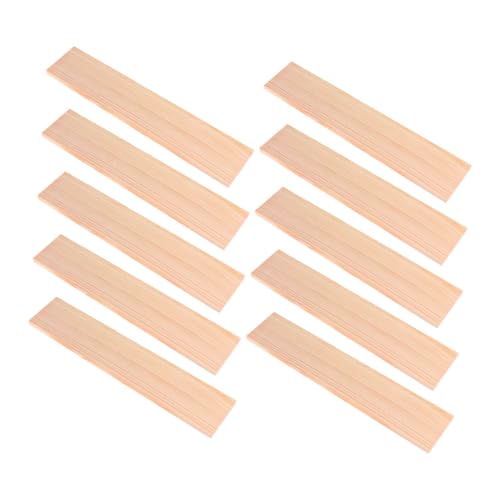Tofficu 10 Stück Teiliges Rechteckige Kiefern Holzplatten Naturbelassen für DIY Bastelprojekte Präzise Maße Sichere Unbehandelte Holztafeln für Handwerk und Fotografie Tofficu 10 Stück Teiliges Rechteckige Kiefern Holzplatten Naturbelassen für DIY Bastelprojekte Präzise Maße Sichere Unbehandelte Holztafeln für Handwerk und Fotografie von Tofficu