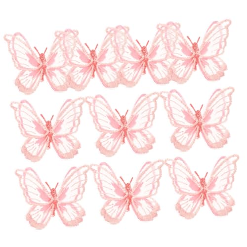 Tofficu 10 Stück Teiliges Schmetterling Bügelflicken Bestickte Applikationen zum Aufnähen Langlebig Hautfreundlich für Kleidung Jeans Taschen DIY Basteln Tofficu 10 Stück Teiliges Schmetterling Bügelflicken Bestickte Applikationen zum Aufnähen Langlebig Hautfreundlich für Kleidung Jeans Taschen DIY Basteln von Tofficu