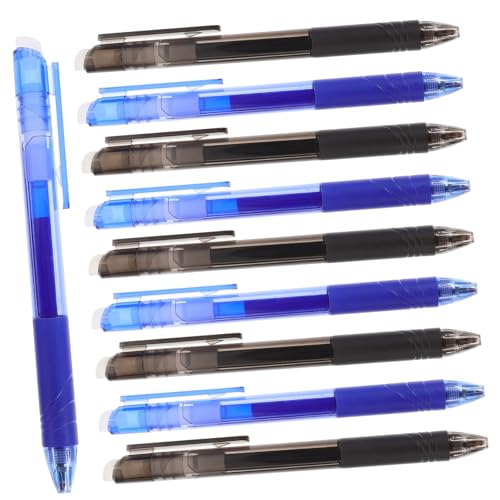 Tofficu 10 Stück Teiliges Set Radierbare Stifte mit Temperaturkontrolle für Kreative Notizen und Bürobedarf Schwarze und Blaue Stifte Box Wiederverwendbar und Leicht zu Transportieren Tofficu 10 Stück Teiliges Set Radierbare Stifte mit Temperaturkontrolle für Kreative Notizen und Bürobedarf Schwarze und Blaue Stifte Box Wiederverwendbar und Leicht zu Transportieren von Tofficu