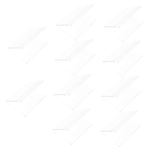 Tofficu 10 Stück Teiliges Transparentes Acryl Namensschild Display Organizer Doppelseitiger Tischkartenhalter Stabiler Leichter Visitenkartenständer für Konferenzen Büro Klare Tischnummer Tofficu 10 Stück Teiliges Transparentes Acryl Namensschild Display Organizer Doppelseitiger Tischkartenhalter Stabiler Leichter Visitenkartenständer für Konferenzen Büro Klare Tischnummer von Tofficu