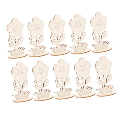Tofficu 10 Stück Teiliges Unvollendete Holzblumen Bastelset Robuste Holzblumenornamente Diy Bemalbar Kreative Holzdeko für Tischdekoration Hochzeit Kinderhandwerk Tofficu 10 Stück Teiliges Unvollendete Holzblumen Bastelset Robuste Holzblumenornamente Diy Bemalbar Kreative Holzdeko für Tischdekoration Hochzeit Kinderhandwerk von Tofficu