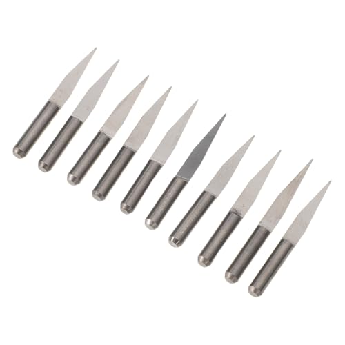 Tofficu 10 Stück Teiliges V-nut Cnc Fräser Set Wolframstahl Präziser Flachfräser für Holzgravur Scharfes Schneiden Vielseitig für Schnitzarbeiten Geeignet für Acryl, Holzwerkstoffe, Tofficu 10 Stück Teiliges V-nut Cnc Fräser Set Wolframstahl Präziser Flachfräser für Holzgravur Scharfes Schneiden Vielseitig für Schnitzarbeiten Geeignet für Acryl, Holzwerkstoffe, von Tofficu