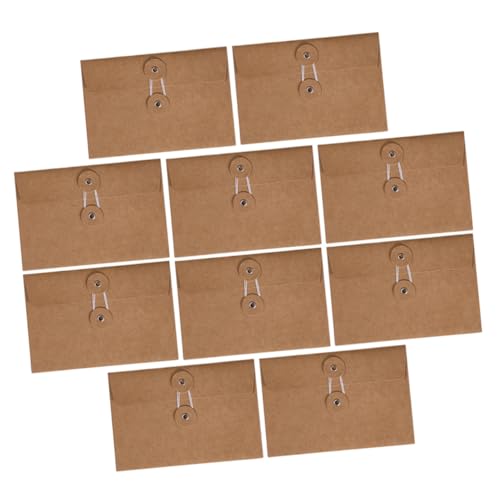 Tofficu 10 Stück Teiliges Vintage Kraftpapier Umschläge Mehrzweck Briefumschläge für Einladungen Hochzeit Grußkarten Bürobedarf Langlebig und Formstabil Tofficu 10 Stück Teiliges Vintage Kraftpapier Umschläge Mehrzweck Briefumschläge für Einladungen Hochzeit Grußkarten Bürobedarf Langlebig und Formstabil von Tofficu