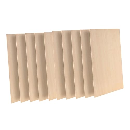 Tofficu 10 Stück Unbehandelte Holzscheiben Rechteckige Holzplättchen für DIY Basteln Malen und Kreative Projekte Tofficu 10 Stück Unbehandelte Holzscheiben Rechteckige Holzplättchen für DIY Basteln Malen und Kreative Projekte von Tofficu