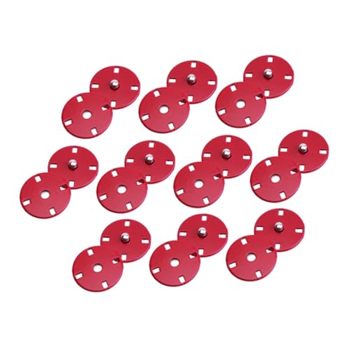 Tofficu 10 Stück Unsichtbare Flache Metall Nähverschlüsse Runde Dekorative Knöpfe für Kleidung für Mäntel und Jacken Tofficu 10 Stück Unsichtbare Flache Metall Nähverschlüsse Runde Dekorative Knöpfe für Kleidung für Mäntel und Jacken von Tofficu