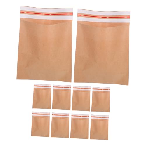 Tofficu 10 Stück Versandtaschen aus Robustem Kraftpapier Selbstklebend für Kleidung Bücher und Zubehör Beschriftbare Oberfläche für Präzise Versandetiketten Glatte Textilverpackung Tofficu 10 Stück Versandtaschen aus Robustem Kraftpapier Selbstklebend für Kleidung Bücher und Zubehör Beschriftbare Oberfläche für Präzise Versandetiketten Glatte Textilverpackung von Tofficu