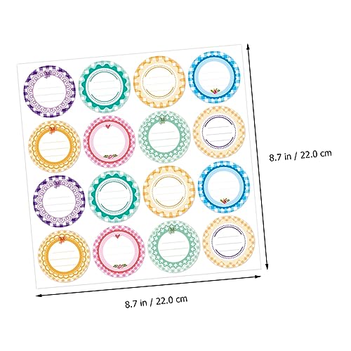 Tofficu 10 Stück Wasserdichte Aufkleber Selbstklebende Dichtungs Etiketten Bunte Canning Labels Für Dosen Verpackungen Für Büro Scrapbooking Geschenkverpackung Tofficu 10 Stück Wasserdichte Aufkleber Selbstklebende Dichtungs Etiketten Bunte Canning Labels Für Dosen Verpackungen Für Büro Scrapbooking Geschenkverpackung von Tofficu