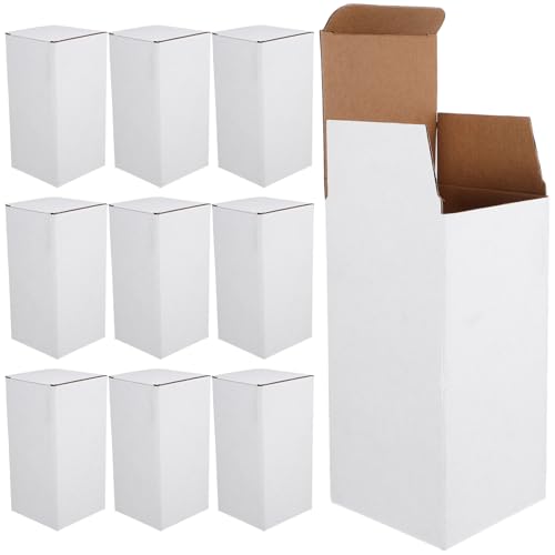 Tofficu 10 x 10 x 20 cm Versandkartons, 10er Umzugskartons, Kartons aus Kraftwellpappe, Versandtaschen für Versand, Postversand, Verpackung, Verpacken und Lagern Tofficu 10 x 10 x 20 cm Versandkartons, 10er Umzugskartons, Kartons aus Kraftwellpappe, Versandtaschen für Versand, Postversand, Verpackung, Verpacken und Lagern von Tofficu