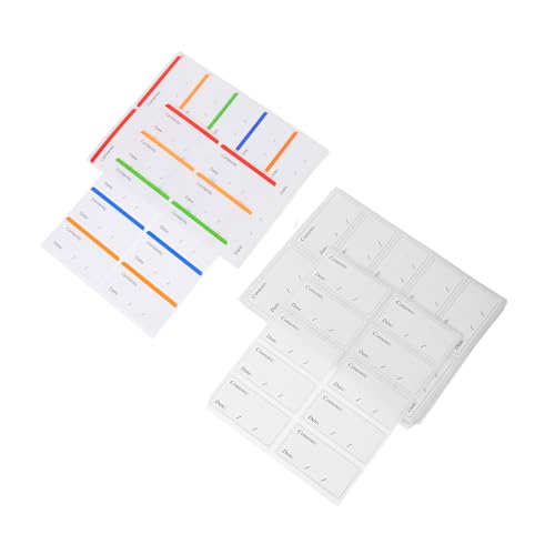 Tofficu 100 Blatt Abnehmbare Gefrierfach-etiketten aus Synthetischem Papier Wiederverwendbare Haftstarke Datumsaufkleber für Lebensmittelbehälter und Kühlschrankorganisation Farbige Tofficu 100 Blatt Abnehmbare Gefrierfach-etiketten aus Synthetischem Papier Wiederverwendbare Haftstarke Datumsaufkleber für Lebensmittelbehälter und Kühlschrankorganisation Farbige von Tofficu