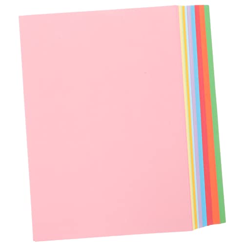 Tofficu 100 Blatt Faltpapier Farbiges Origami Bastelpapier Farben für Diy Projekte und Handwerk Fördert Kreativität und Interaktion von Tofficu