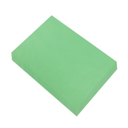 Tofficu 100 Blatt Farbdruckpapier farbiges Origami-Papier Pastell farbiges Papier recycelt Malerei druckerpapier Bastelpapier herstellen faltbares Papierornament zartes Bastelpapier Green von Tofficu