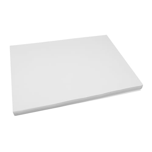 Tofficu 100 Blatt Selbstklebendes Etikettenpapier Bedruckbar Schnelltrocknend Starke Haftung für Papier Vielseitig Einsetzbar DIY Label Aufkleberdruck von Tofficu