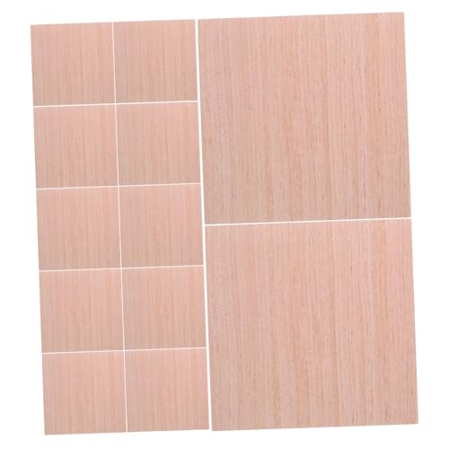 Tofficu 100 Blatt Wood Grain Selbstklebende Notizzettel Stark Haftend Rückstandsfrei Entfernbar Große Packung für Büro Schule und Zuhause Langlebige Memo Pads für Klare Nachrichten und von Tofficu