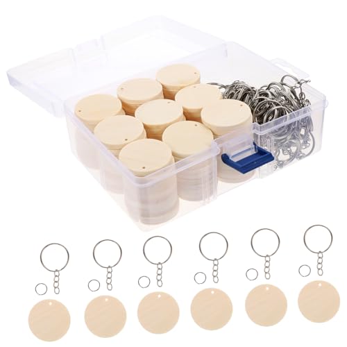 Tofficu 100 Sätze Teiliges Holzscheiben schlüsselanhänger Beschriftbar DIY bemalbare Anhänger für Schlüssel Rucksäcke Taschen Langlebige Hautfreundliche Holzanhänger für Kreative Tofficu 100 Sätze Teiliges Holzscheiben schlüsselanhänger Beschriftbar DIY bemalbare Anhänger für Schlüssel Rucksäcke Taschen Langlebige Hautfreundliche Holzanhänger für Kreative von Tofficu