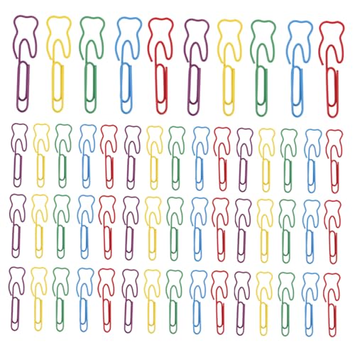 Tofficu 100 Stück Bunte Büroklammern geformt aus Robustem Metall Dekorative Kleine Metallklammern für Büro Schule Notizen Scrapbooking Vielseitige Organisationsclips Tofficu 100 Stück Bunte Büroklammern geformt aus Robustem Metall Dekorative Kleine Metallklammern für Büro Schule Notizen Scrapbooking Vielseitige Organisationsclips von Tofficu