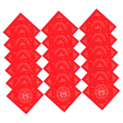 Tofficu 100 Stück Chinesisches Neujahrspapier Geschnitten Sumi Papier Couplet Papier Chinesische Kalligraphie Party Tür Couplets Chinesisches Neujahrs Tofficu 100 Stück Chinesisches Neujahrspapier Geschnitten Sumi Papier Couplet Papier Chinesische Kalligraphie Party Tür Couplets Chinesisches Neujahrs von Tofficu