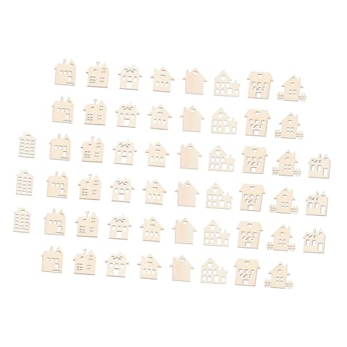Tofficu 100 Stück Diy Holzscheiben Unvollendete Holzstücke für Bastelprojekte für Gestaltung von Holzhäusern Handarbeit und Aktivitäten Tofficu 100 Stück Diy Holzscheiben Unvollendete Holzstücke für Bastelprojekte für Gestaltung von Holzhäusern Handarbeit und Aktivitäten von Tofficu