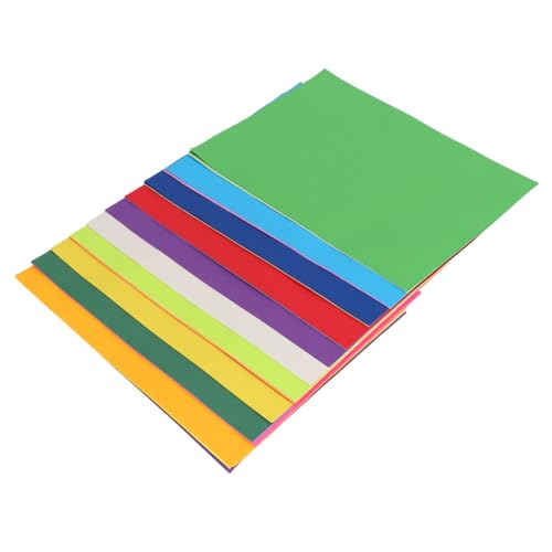 Tofficu 100 Stück Doppelseitiges M² Farbiges Origami papier Farben Vielseitiges Bastelpapier für DIY Faltpapier für Origami Kreative Handwerksprojekte Umweltfreundlich und Vielseitig von Tofficu