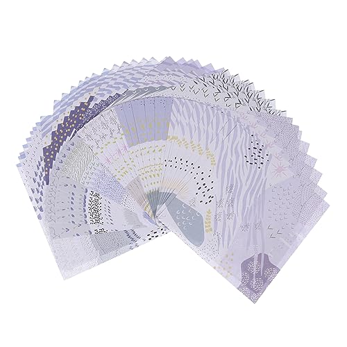 Tofficu 100 Stück Doppelseitiges Origami Papier Quadratische Faltpapiere für Diy Bastelprojekte Farbiges Bastelpapier für Handarbeit und Dekoration pro Packung Tofficu 100 Stück Doppelseitiges Origami Papier Quadratische Faltpapiere für Diy Bastelprojekte Farbiges Bastelpapier für Handarbeit und Dekoration pro Packung von Tofficu