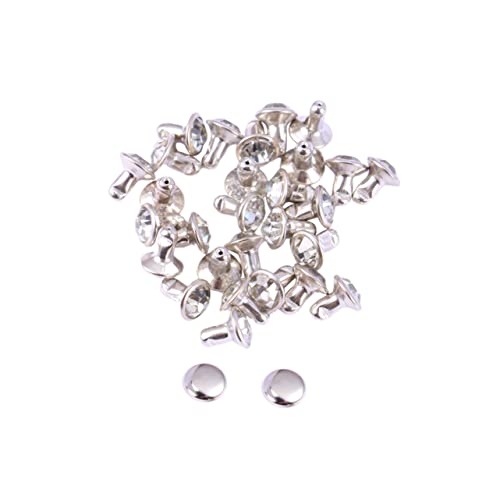Tofficu 100 Stück Farbige Strasssteine Pack Glitzernde Diamant Schmuckaccessoires für Diy Mode zum Verzieren von Kleidung Schmuck und Bastelprojekten von Tofficu